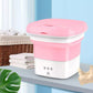 Mini foldable washing machine, compact and portable