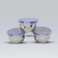 Airtight  Leak Proof Stainless Steel Container Multi Compartment Lunch Box Carry To All Type Lunch In Lunch Box  Premium Quality Lunch Box Ideal For Office  School Kids  Travelling Ideal (3 Different Lunch Box)