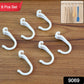 Small Wall-Mount Plastic Hooks