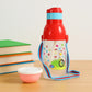 0273 Plastic Tranparent Sports Insulated Water Bottle With Dori  Straw Easy To Carry High Quality Water Bottle Bpa-free  Leak-proof For Kids School For Fridge Office Sports School Gym Yoga (1 Pc 800ml)