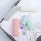 Compact storage organizer in capsule shape for versatile use.