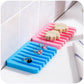 Silicone soap dish with a modern design