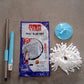 Home Cleaning Stainless Steel 360° Rotating Pole - Microfiber Mop with Adjustable Rod Stick Mix Color)