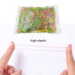 2-Inch Unbreakable Nylon Rubber Bands – Reusable Multicolor for Office, Home & School (50GM), Hair accessories
