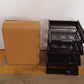 4-Layer Multifunctional File Rack with Drawers for Office Desk