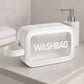 Small Zippered Cosmetic Pouch, Toiletry Bag for Cosmetics (1 Pc)