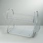 STAINLESS STEEL RECTANGLE DISH DRAINER RACK / BASKET WITH DRIP TRAY