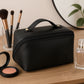Premium Travel Makeup  Toiletry Organizer Pouch With Zipper  Handle(1 Pc)