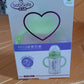 Plastic Baby Feeding Bottle with Handles, Cleaning brush & Straw (300 ML / 1 Pc)