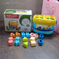 Baby First Block Set for Kids Non-Toxic Abcd Geometric Shape Sorting & Stacking Toy (1 Set)