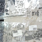 Reusable Transparent Rubber Stamp for Paper Crafts (Mix Design / 1 Sheet)