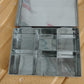 Multipurpose Premium Stainless Steel Jewelry Storage Organizer Box with 6 Compartments (1 Pc)