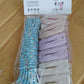 Clothesline Rope with 6 Clips – 6 Meter Approx Heavy Duty Laundry Drying Rope with Clip