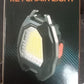 Triangular Camping Flashlight with Lighter – 6 Modes, 3 Colors, Waterproof, Magnetic Keychain