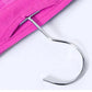 6 Pockets Hanging Purse Handbag Organizer Clear Hanging Shelf Bag (1 Pc)