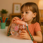 Round Belly Shape Kids Water Bottle (400ml  1 Set )