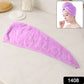 1408 Quick Turban Hair-drying Absorbent Microfiber Toweldry Shower Caps