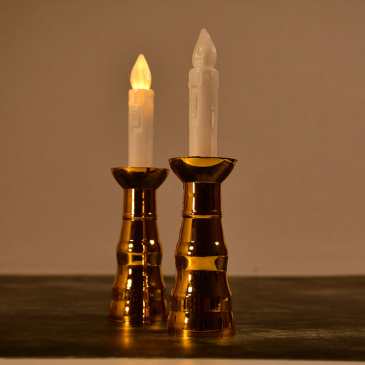 6560 2pcs Led Candle Light Candles Flameless Lamp Indoor Window Decoration Wedding Party Decor Light