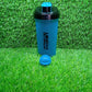 Shaker bottle with 3 compartments for protein powder