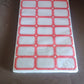 Multipurpose Writable Blank Label Sticker Sheets (1 Sheet)