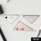  Professional Geometry Triangle Kit