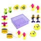 TOYS FOR KIDS FRICTION POWERED DIFFERENT DESIGNED TOY FOR BABY PUSH & GO TOYS COMBO SET FOR BOYS & GIRLS ( PACK OF 17)