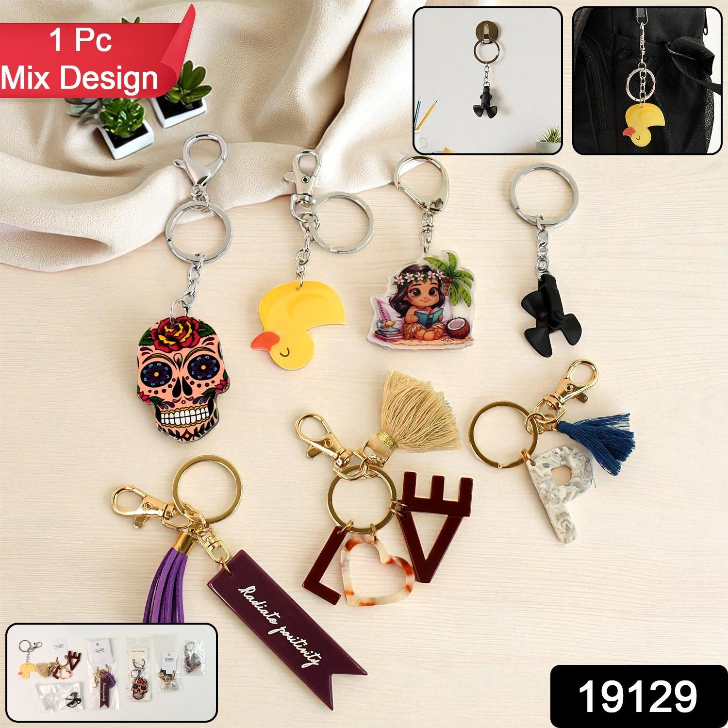 Cartoon Keychain Collection