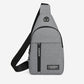 Waterproof Waist Bag Shoulder Bags Usb Charging Earphone Hook Sling Travel Bag (1 Pc)