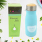 0285 Stainless Steel Water Bottle With Handle Fridge Water Bottle Stainless Steel Water Bottle Leak Proof Rust Proof Hot  Cold Drinks Gym Sipper Bpa Free Food Grade Quality Steel Fridge Bottle For Officegymschool (360 Ml)