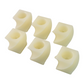 Set Of 6 Led Flameless Decorative Candles  Square Shape Tealight Lamps