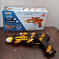TTG LED Laser Gun Toy – Battery Operated Space Blaster with Flashing Lights & Sound (1 Set)