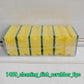 2-in-1 scrub sponge pad, perfect for cleaning kitchen sinks and bathroom surfaces.