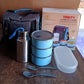 Tasty Lunch Case Set with Insulated Carry Bag