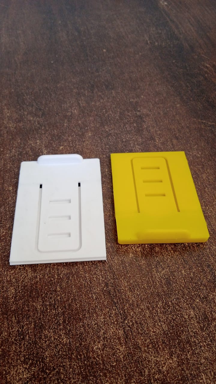 Adjustable Foldable Plastic Mobile Phone Stand (1 Pc / Mix Color)
