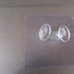 Transparent Self-Adhesive Wall Hook – Drill-Free, Waterproof & Oil-Proof for Toothbrush, Socket (1 Pc)