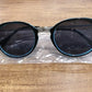 Sky Blue UV Protected Round Sunglasses, classic Sunglasses for Men & Women, Lightweight