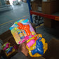 Bubble Gun Elephant Hand Pressing Bubble Gun Toy for Kids Bubble Liquid Bottle with Fun Loading