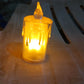Simple Candles for Home Decoration, Crystal Candle Lights, Diwali
