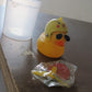 Beautiful Duck Car Ornaments Duck Bicycle Bell with Propeller Helmet (1 Pc / Mix Design)