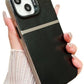 Soft Leather Pattern with Camera Kickstand