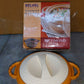 Insulated Hot Pot With Inner Stainless Steel Serving Casserole with Lid (800 ML Approx)