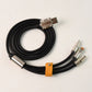 3 in 1 Multi Super Fast Charging Cable (1 Pc / 2 Mtr.)