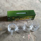 Glass 3 Pc Mug & 1 Pc Cup Set, Water glass (4 Pcs Set)