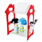 Three-layer dish rack for kitchen organization