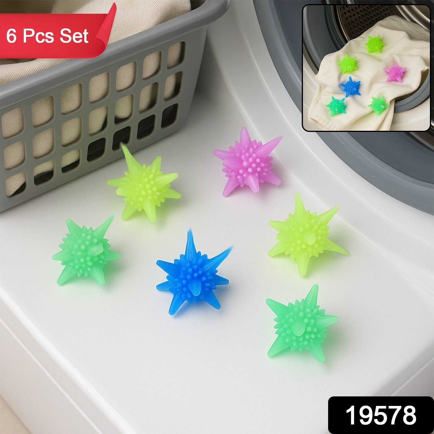 Soft Spike Fabric Softener Balls