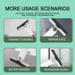 4707 Portable Self-squeeze Short Mop Mini Hand Wash-free Strong Absorbent Mop With 1 Cotton Head Cleaning Sponge For Bathroom Kitchens Table