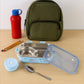 Premium Stainless Steel Compartment Lunch Box 1 Set