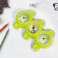 Plastic 3 In 1 Precision Desktop Clock (1 Pc)