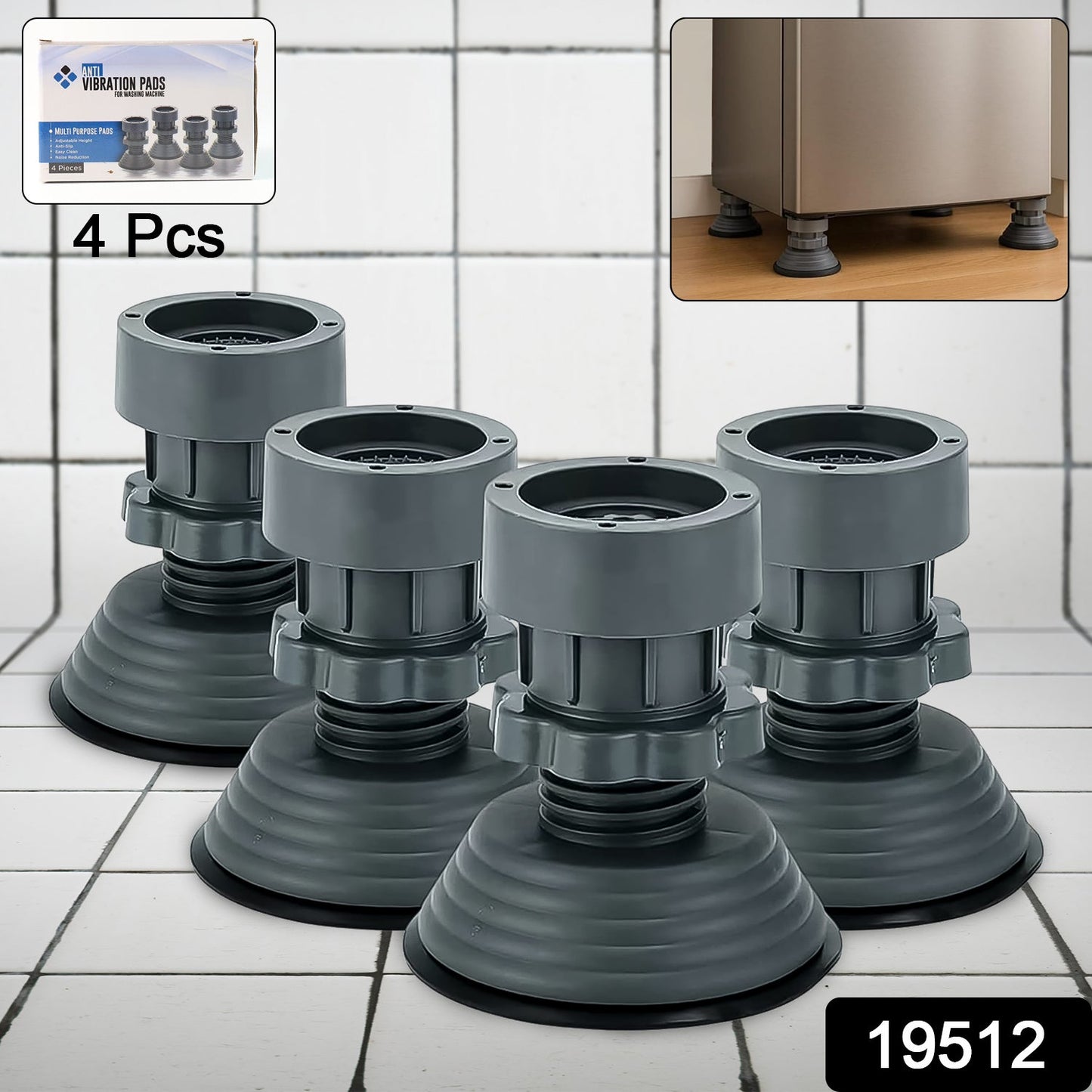 Multipurpose Adjustable Anti-Vibration Base