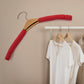 Solid Sponge Hanger Non-slip Hanger Home No Trace Clothes Hanging Pants Clip Clothing Store Hangersclothes Hanger For Closet Wedding Dress Women Men Children Clothing (1 Pc  Mix Color  B Grade)